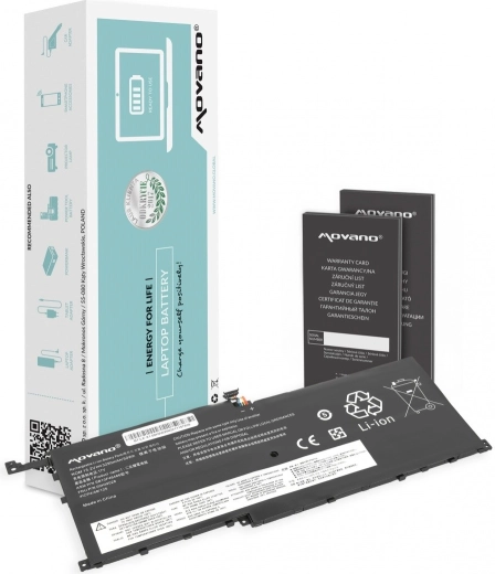 Movano-batteri til Lenovo ThinkPad X1 Carbon (20FB) 3290 mAh (50 Wh)