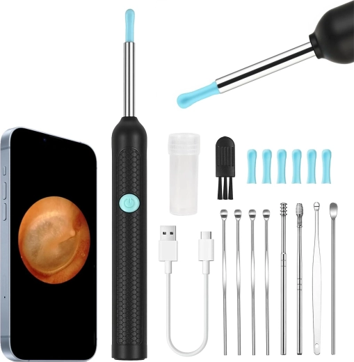 HD otoscopic camera for ear cleaning - 1 piece