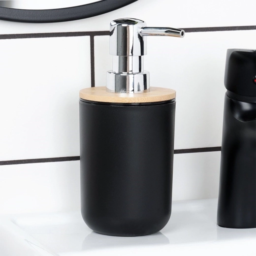 Hygienic dispenser and toothbrush holder