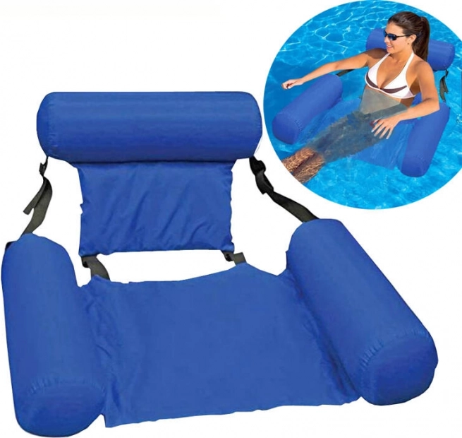 Inflatable floating pool hammock chair 100 × 120 cm