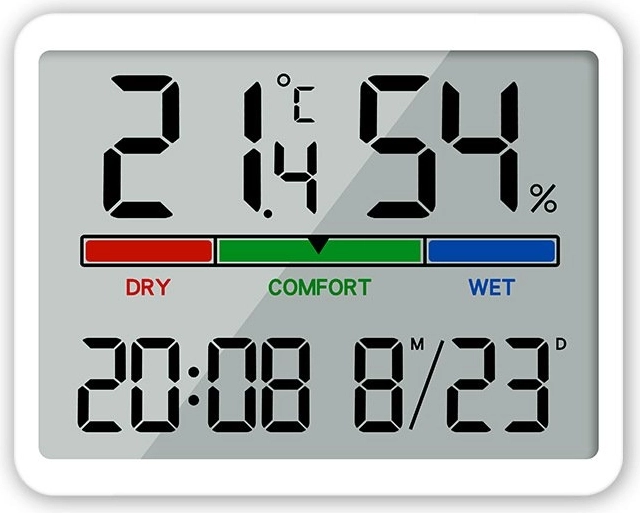 Stazione meteorologica per interni RENEW FORCE bianca