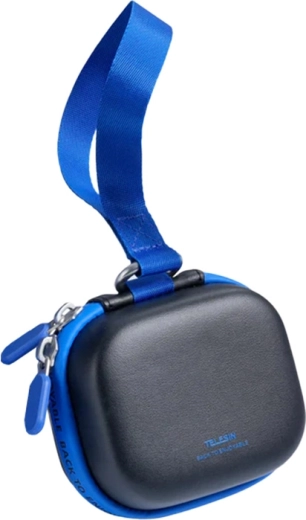 Telesin DisAdv EVA étui de transport mini universel pour caméras sport noir-bleu