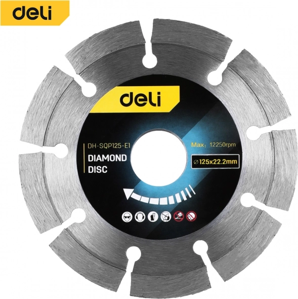 Diamantni rezalni kolut Deli Tools 125 mm