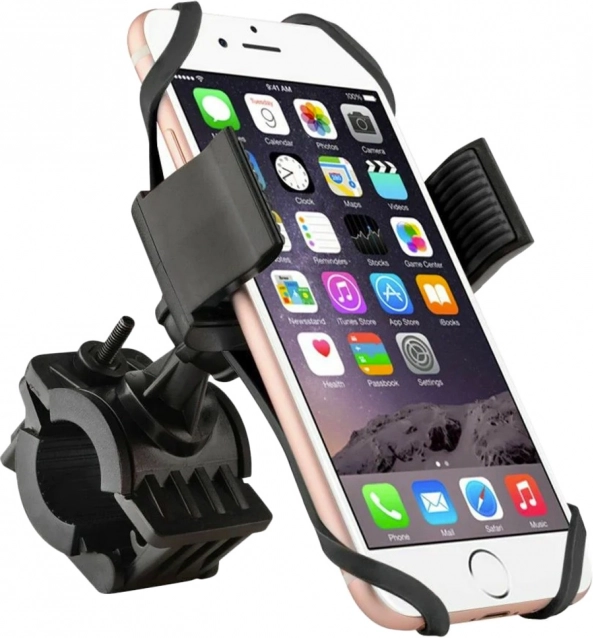 Phone Holder for Motorcycle and Bicycle Handlebars