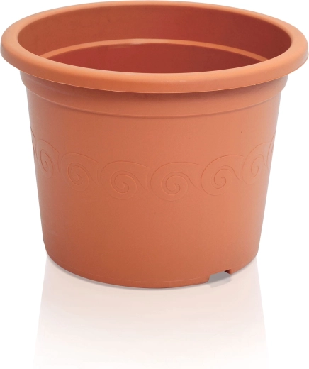 Květináč Plastica v terakotové barvě, 34 cm