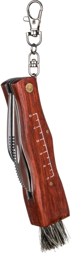 Carabiner and corkscrew for the road