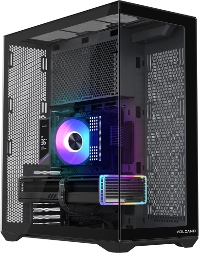 Showcase tempered glass design