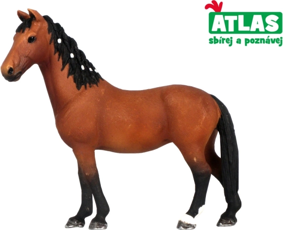 Brown Horse Figurine – Hand-Painted 12.5 cm
