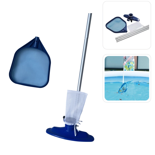 Lightweight aluminum pole with reach up to 205 cm