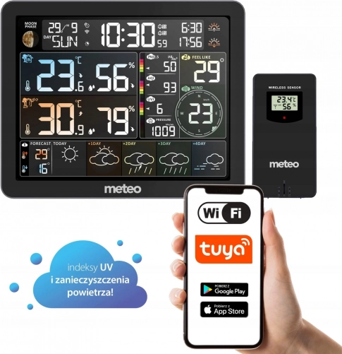 WiFi Weather Station with Air Pollution Measurement