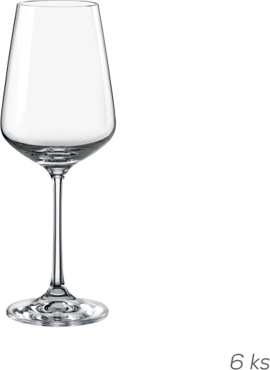 Verres à vin Sandra 0,25 l, 6 pièces