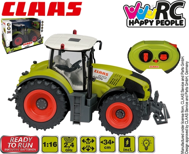 Trattore RC CLAAS Axion 870 1:16