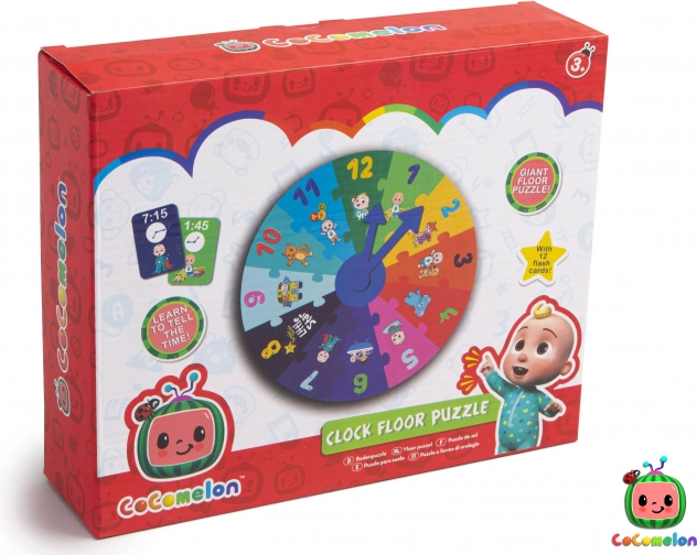 Cocomelon moje první hodiny puzzle