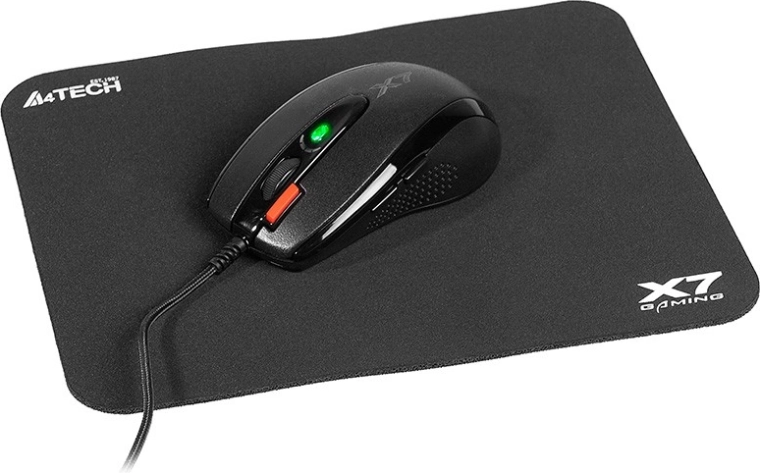 Set di mouse e tappetino da gioco A4Tech X-Game