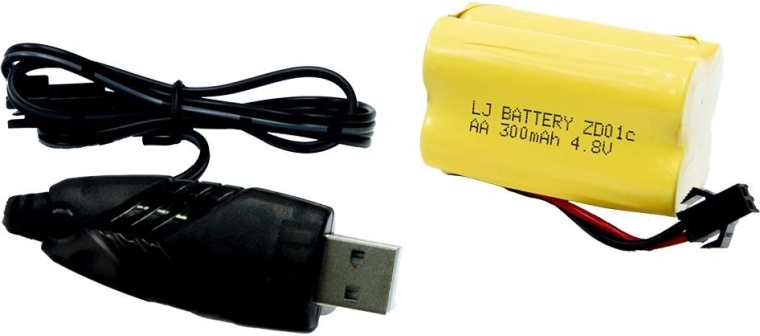 Batterie et charge USB