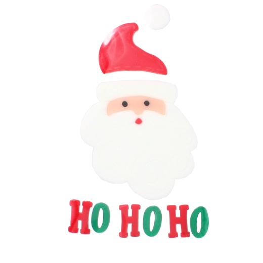 Iconic HO HO HO with Santa