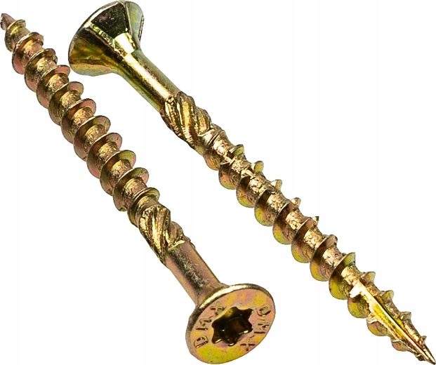Carpentry screw with countersunk head 6 × 160 mm TX30, galvanized (100 pcs)