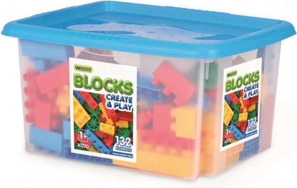 Wader blocks in a box - 132 pieces