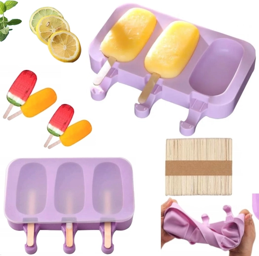 Flexible silicone for easy removal