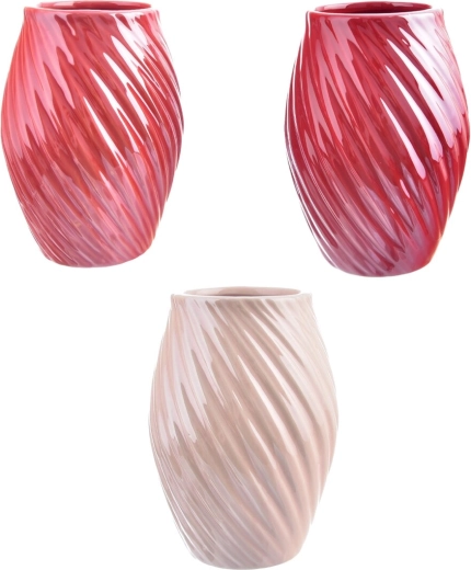 Dolomite vase 12 × 12 × 16 cm (mix of 3 variants)