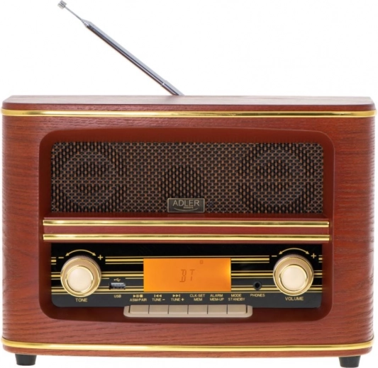 Retro Radio with Bluetooth ADLER AD 1187