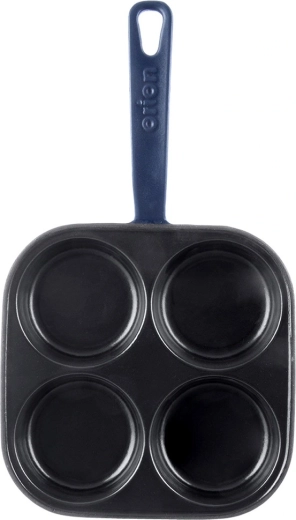 Enameled surface for easy frying