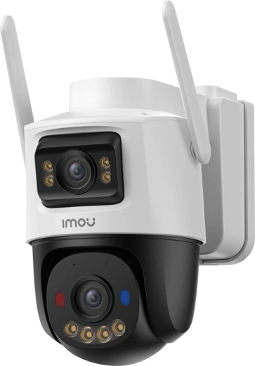 Dual 10 MP lens and PT coverage without blind spots
