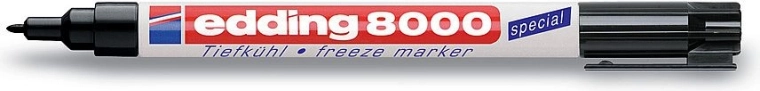 Popisovač do mrazničky edding 8000, černý