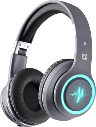 FREEMOTION B571 LED Wireless Over-Ear Headphones with Microphone