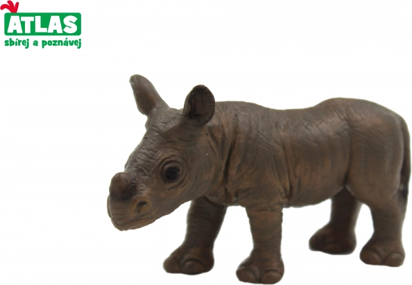 Rhino Figurine – Calf 7 cm