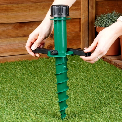 Facile da avvitare con maniglie laterali