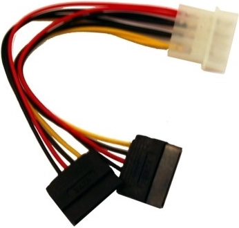 Cavo di alimentazione MOLEX a 2× SATA, 0,15 m