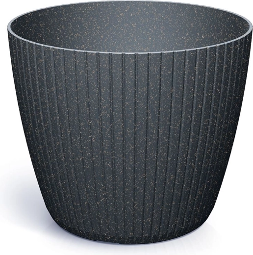 Vaso Lamia Eco Wood 19,8 cm antracite