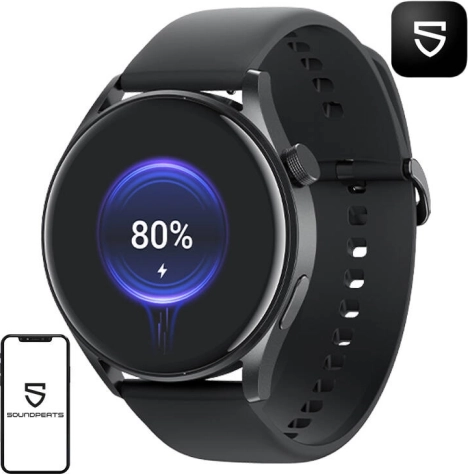 Soundpeats Watch4 smart watch black