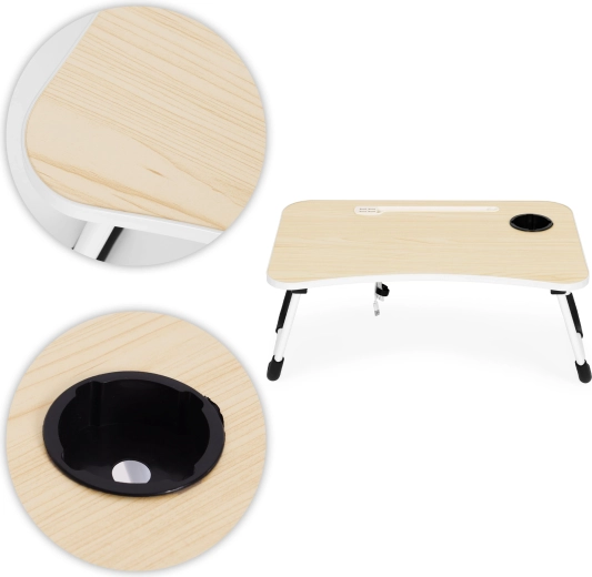 Handy space for phone and drink