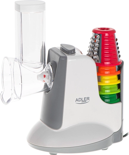 ADLER Electric Vegetable Slicer with 5 Attachments