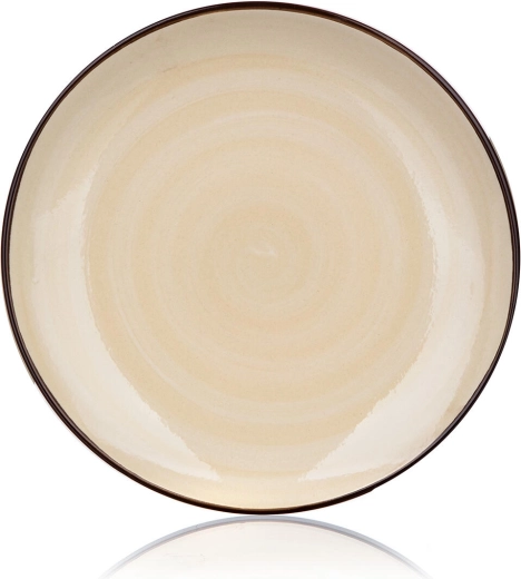 Design élégant avec glaçure crème