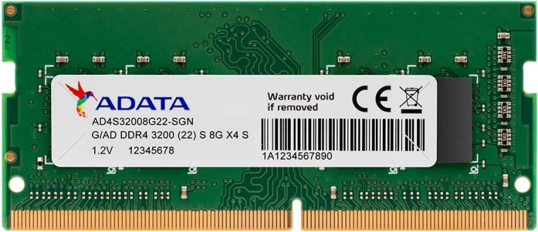 Memoria Premier DDR4 3200 SODIMM 8GB CL22