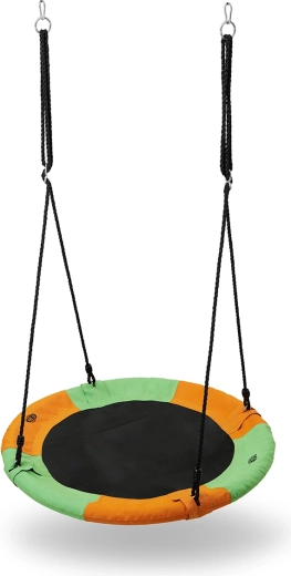 Comfortable swinging for two children