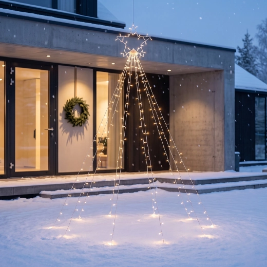 Varmt hvidt lys til hyggelig julestemning
