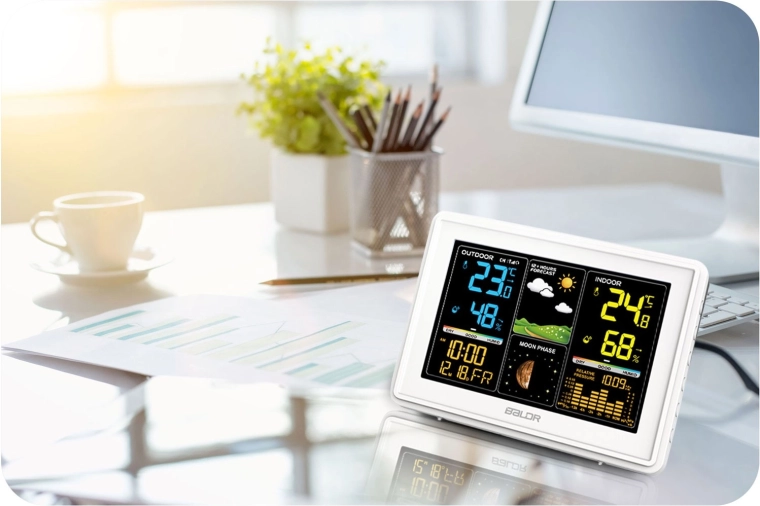 Ampio LCD a colori e retroilluminazione a tre livelli