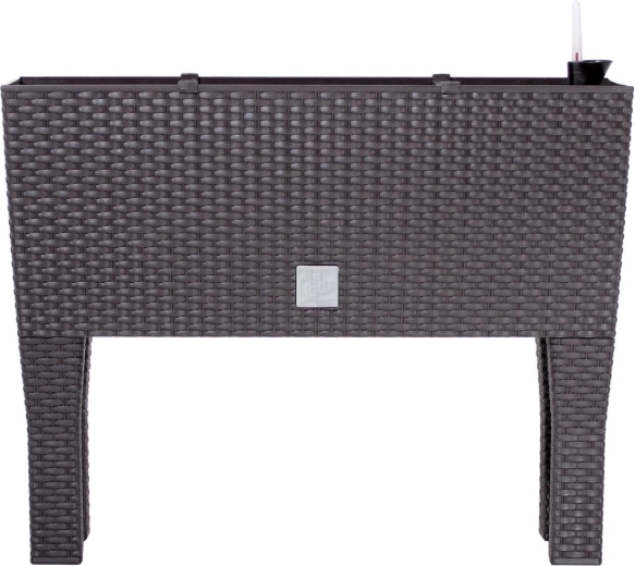 Selbstbewässernder Pflanzkasten Rato case high 80 cm Umbra