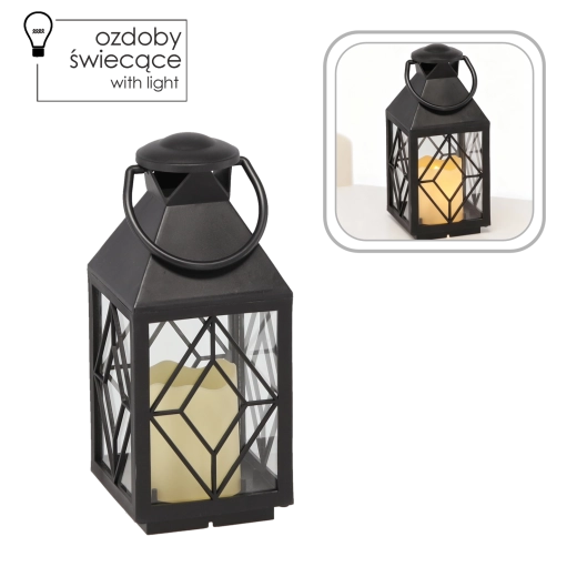 Varmt, stemningsfuldt lys uden flamme