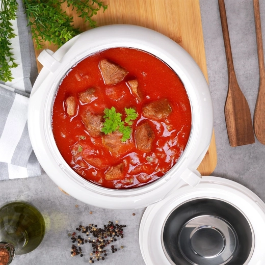 Longue conservation de la chaleur jusqu’à 2 heures