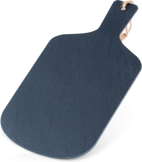 Planche de service en pierre d’ardoise 28,5 × 15 cm avec poignée