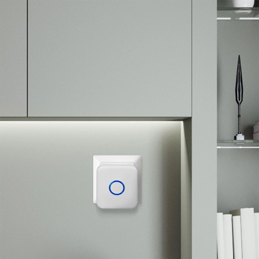 Durable button with nameplate cover (IP56)