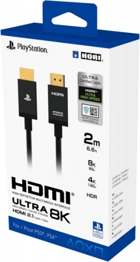 Ultra rychlý HDMI 2.1 kabel 8K pro PlayStation 5 HORI