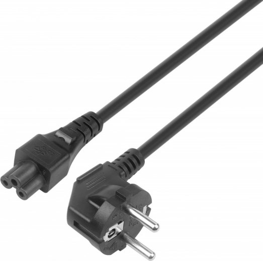 Cavo di alimentazione IEC C5 3 m con certificazione VDE