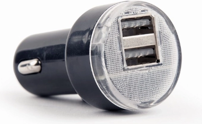 Car Charger 2× USB 2.1 A Black