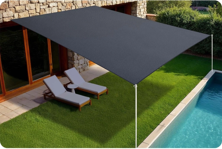 Fino a 12 m² di ombra confortevole